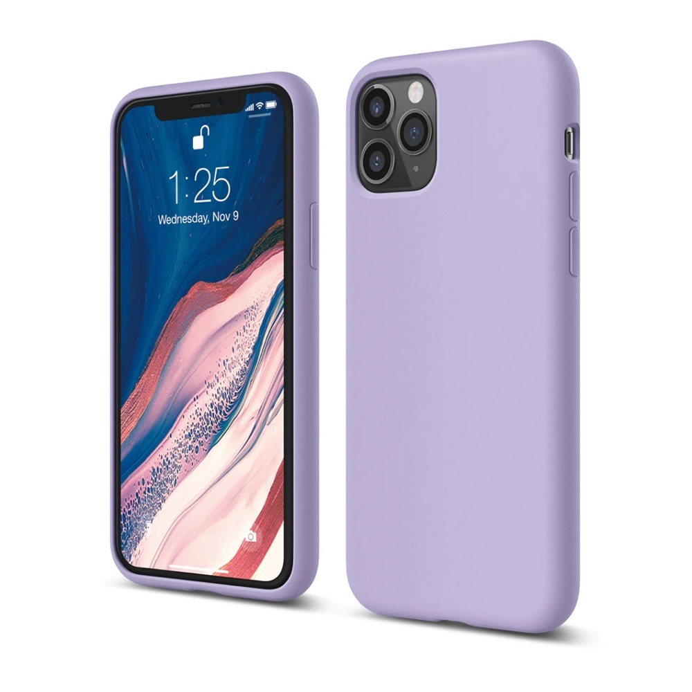 ELAGO PURPLE PREMIUM SILICONE CASE FOR IPHONE 11 PRO
